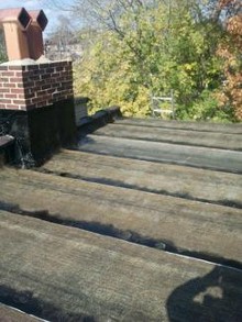 Flat Roof on Home