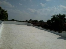 White Flat Roof