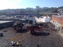 Working on Roof